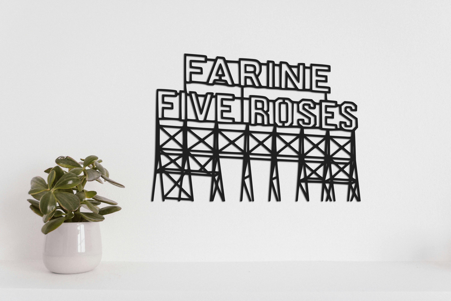 Farine Five Roses - 21 cm